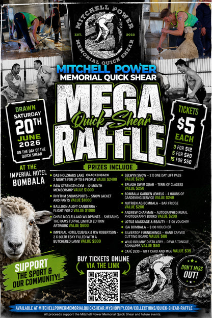 5 Raffle Tickets